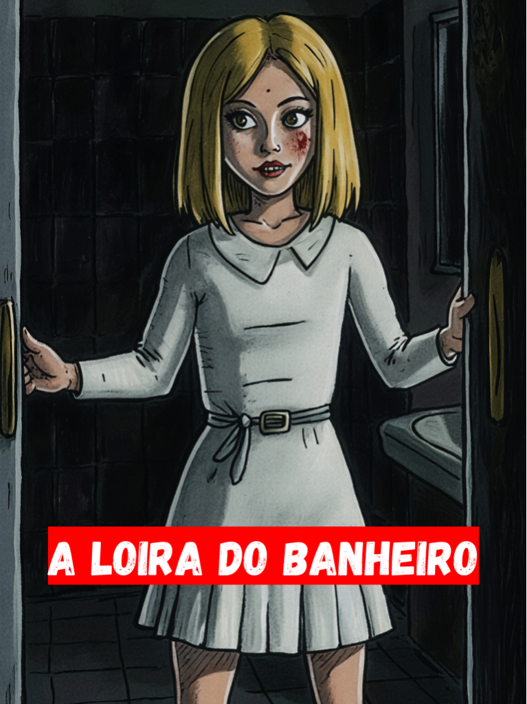 A Loira do Banheiro | Lenda Urbana Brasileira 🇧🇷 #terror #loiradobanheiro#historias #lendasurbanas #vocesabia #historiasdeterror