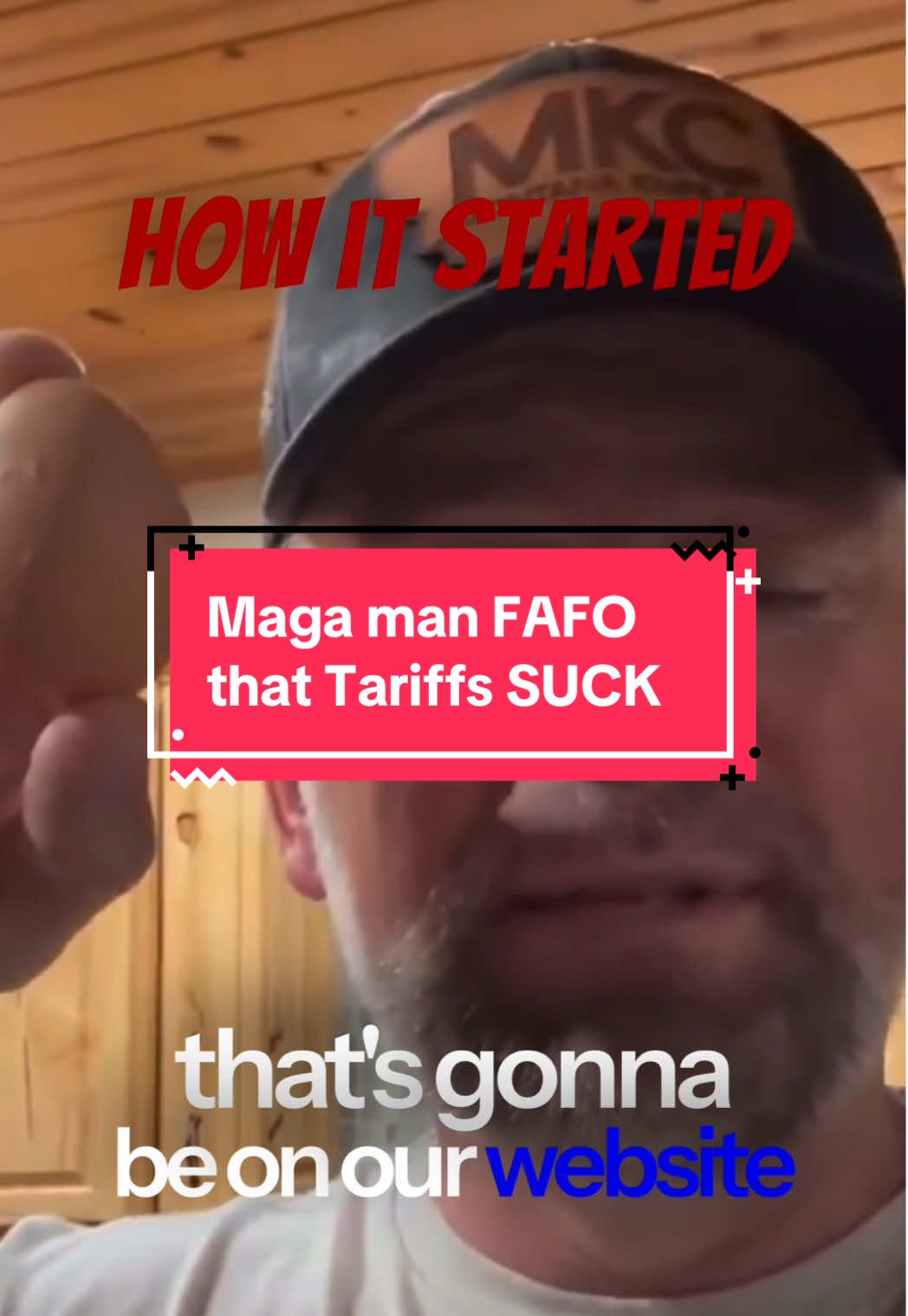 Mr. Smith from the Montana Knife Company is having a tough time wrapping his head around the fact that tariffs are eating into his profits… turns out “Made in America” doesn’t mean much when your supply chain is made in China. #tariffs #montanaknifecompany #trump #maga #vetsoftiktok #vetsagainsttrump #woketok #economy #fafo 