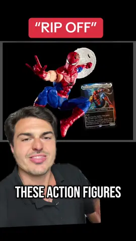 Marvel Legends Spider-Man Action Figure with Exclusive Magic: The Gathering Card