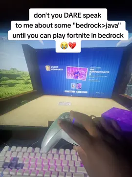 the hour it took me to set up was worth it #Minecraft #java #minecraftjava #bedrock #minecraftbedrock  #minecraftbuilds #fortnite #fortnitegame #tech #techtok #pc #pcgaming#pctips 