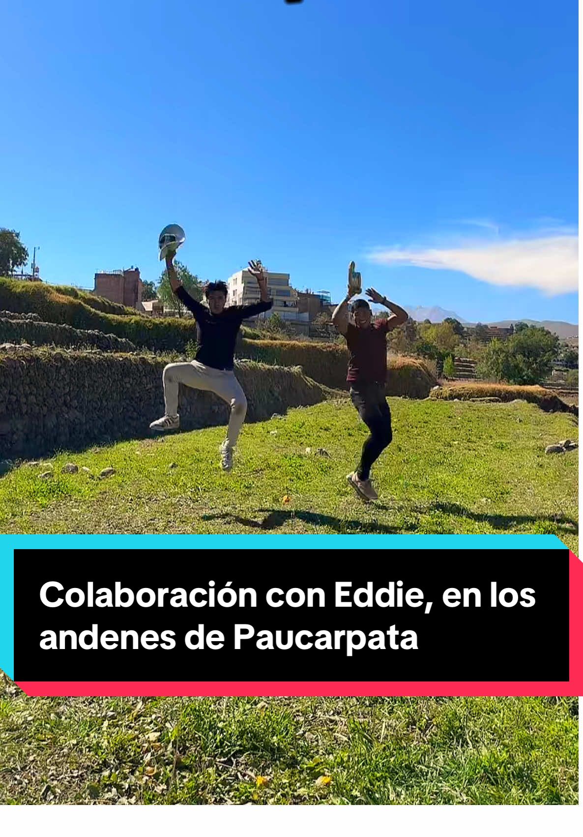 Unos pasitos con nuestro hermano @Eddie Gerald. By: @Alex Anahua  @Alex Anahua AQP #colaboracion #caporales #duocaporal #arequipa #paucarpata 