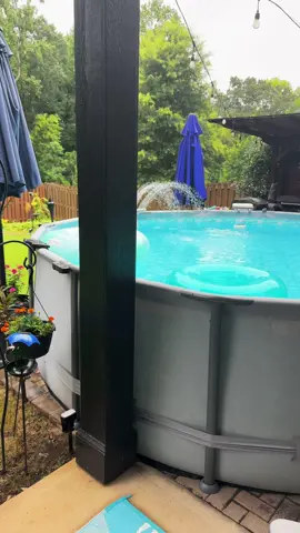 #fyp #pool #backyard #fall #pooltok 