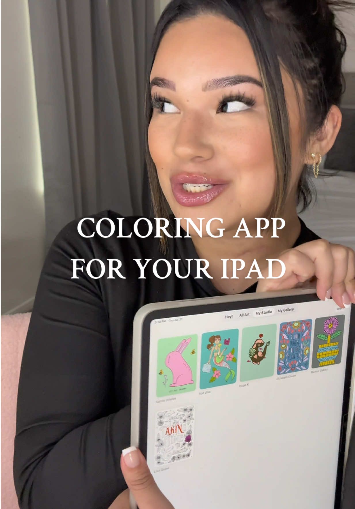 Coloring has become a part of my unwinding routine! Use my code “VAL25” to get you 25% off the yearly subscription @lakecoloringapp 🤓💐🤩  #coloring #coloringapp #lakecoloring #ipad #ipadcoloring #coloringtherapy 