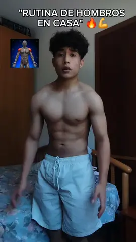 rutina simple pero efectiva #2009 #viral #ponmeenparati #gymrat #rutinaencasa #hombros 