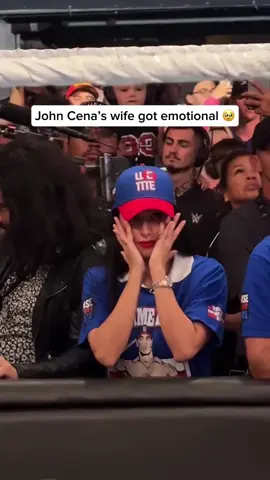 I’m not crying you’re crying 🥹🥹😭 #johncena #shaycena #shayshariatzadeh #WWE #SummerSlam #youcantseeme #nevergiveup 