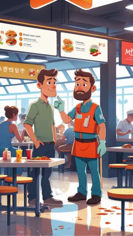 Table sale au food court – Dialogue utile en français pour pratiquer les situations réelles #FrançaisPratique #DialogueFrançais #ApprendreLeFrançais #ConversationRéelle #FrançaisPourTous