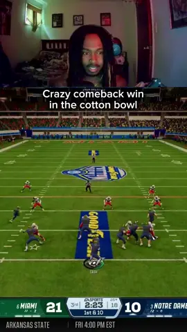 Couldn’t lose to Carson Beck😂 #cfb26 #rtg #CollegeFootball #gaming #sports #qb 