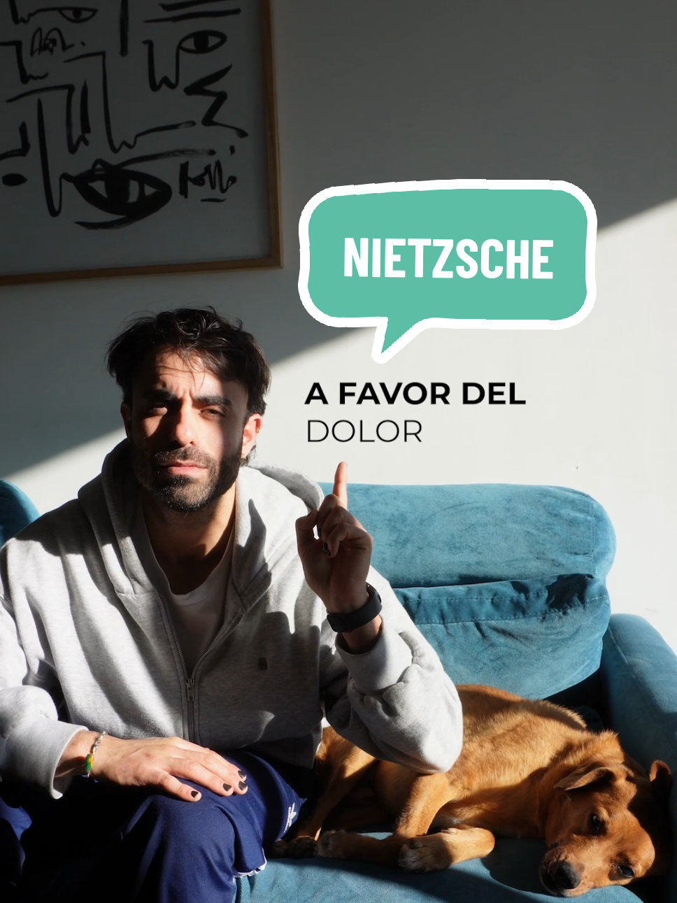 Filo en 1 minuto: A favor del dolor - Nietzsche.  #filosofia #dolor 