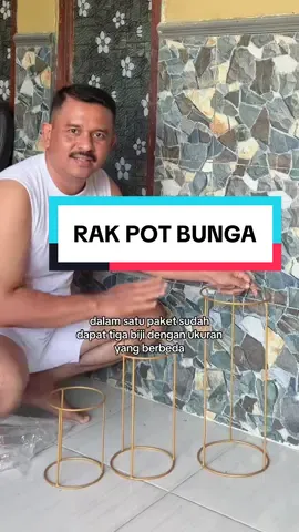 rak pot bunga murah isi 3 #padahariini 