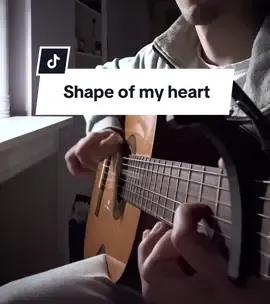 Old but gold #guitar #guitarcover #fingerstyle #shapeofmyheart #luciddreams #sting #fyp 
