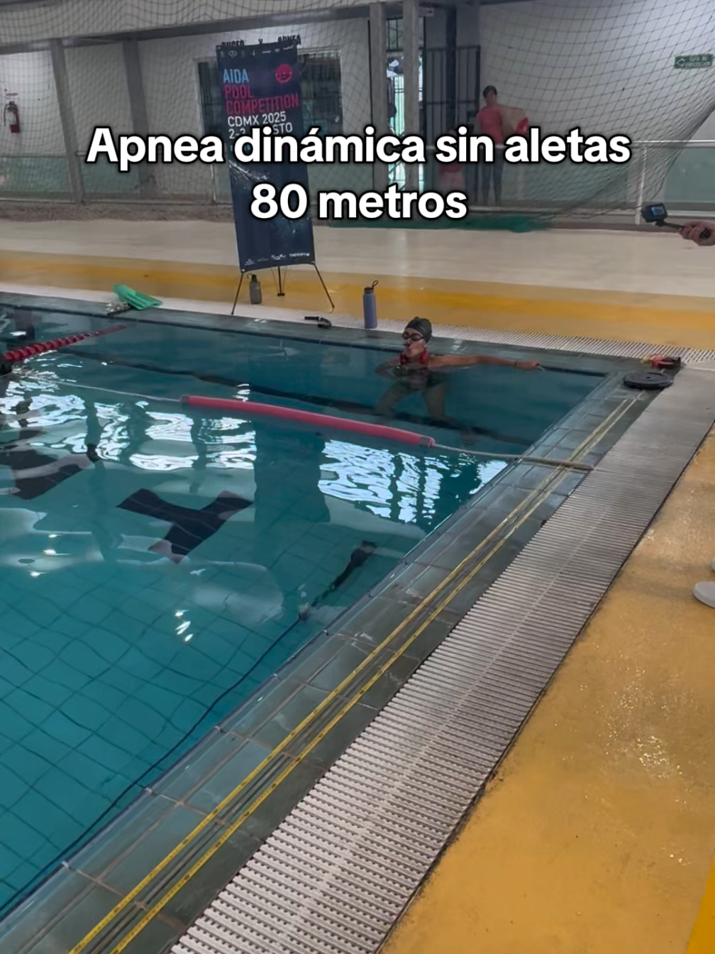 Altitud 2,240 msnm 🇲🇽 Freediver @Vale Loyola  Safety Freediver @arturios_hr  #freedivingmexico #hipoxiafreediving #explorandotuslimites #apneamexico #freedivegirl #apneacompetition 
