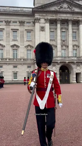 Changing of the Guard at Buckingham Palace #guard #kingsguard #london #buckinghampalace #fyp 