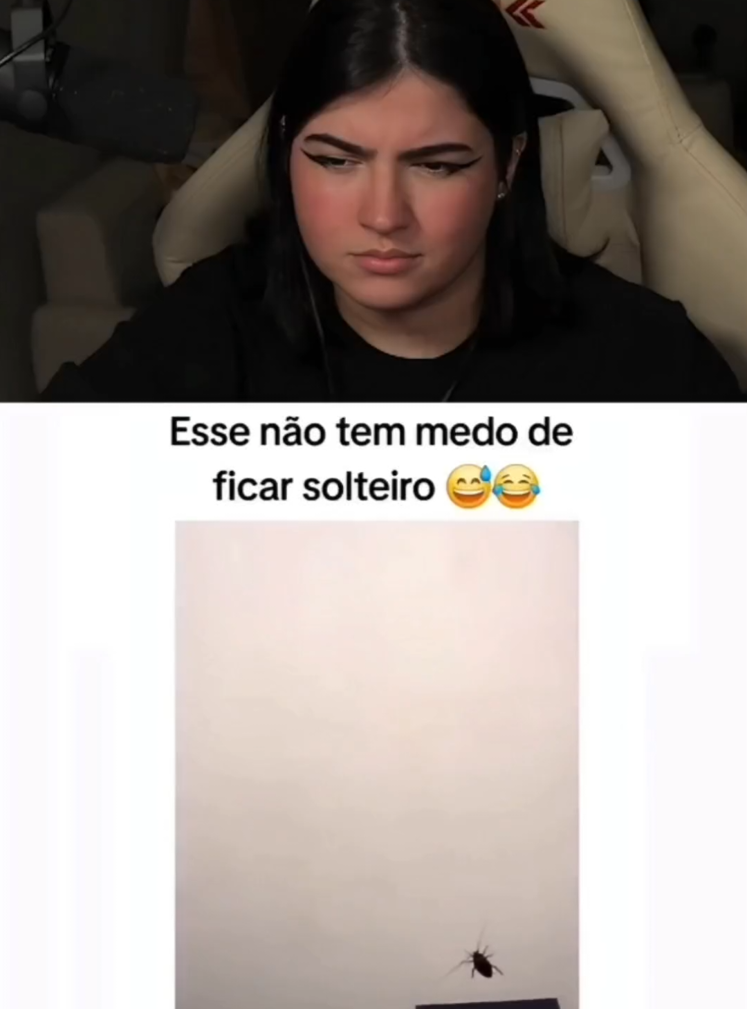 ele não teve medo de ficar solteiro 