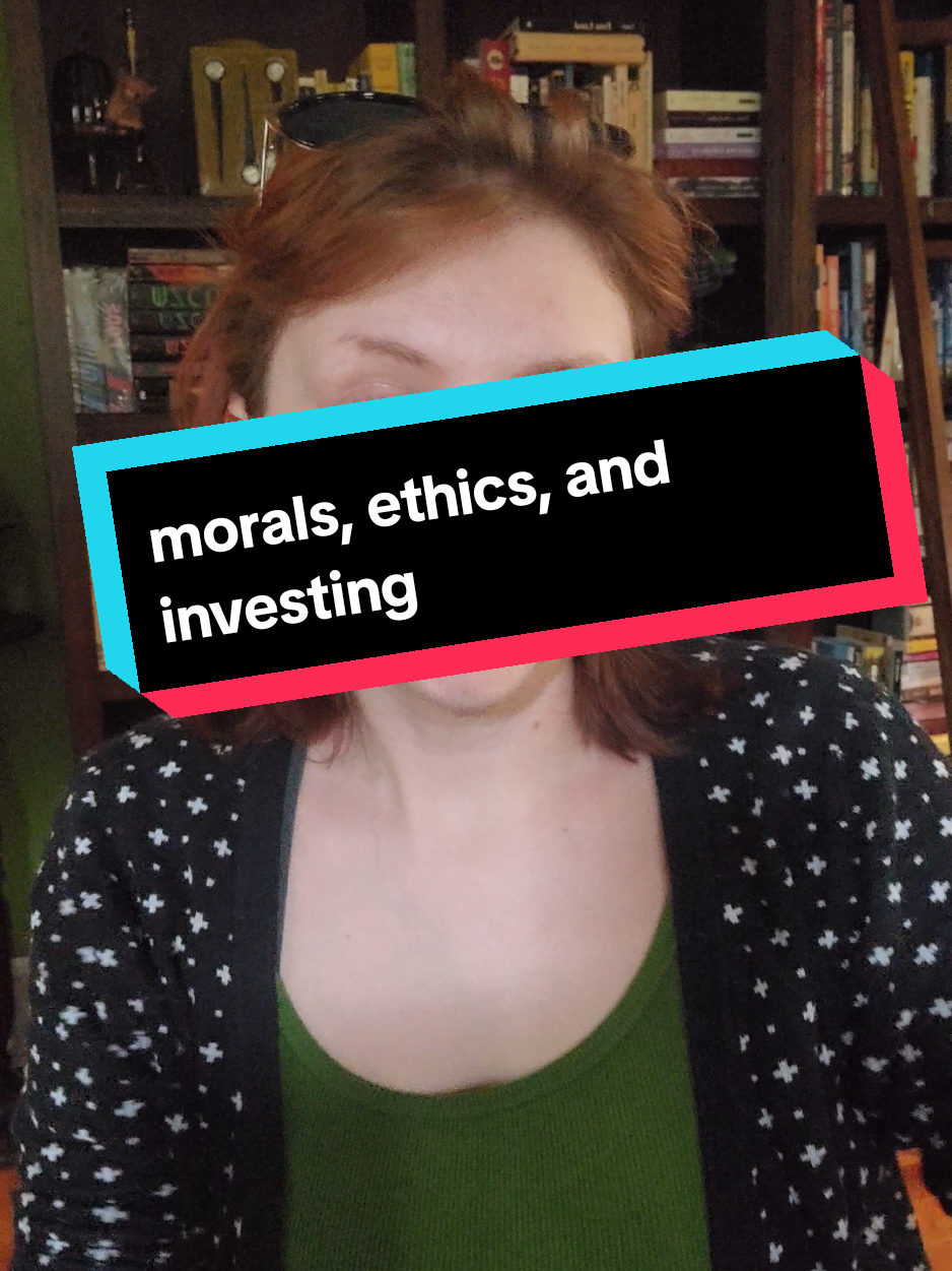 Replying to @emmypearl27 idk, you tell me. Do you think it's moral or ethical? Kind of yes, kind of no? Do you look over ever in estment in your 401k? It's definitely legal and I think you could make an argument either way. Like this probably isn't in the top 10 worst things I do monthly honestly. 