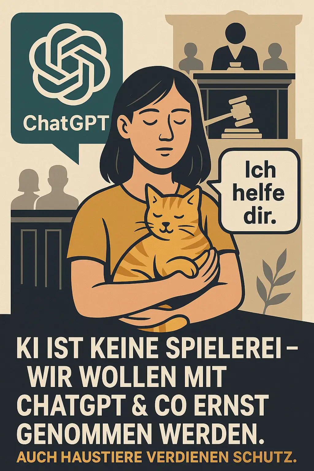 https://chng.it/Kq4ndDc5Hc openpetition.de/!zwqjw @chatgpt #chatgpt #bundestag #künstlicheintelligenz @OpenAI #openai #tierschutz #gerechtigkeit #demokratie #ki #gleichstellung #menschenrechte #barrierefreiheit #fairness #barrierefreiheitmenschen #transparenz #gegenkleinhaltung #gegensklaverei 