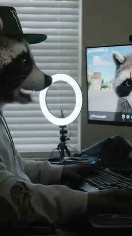 He games. He rages. He’s a raccoon. 💼 Want to learn how to build a real business, gain freedom, and master money like the pros? 🔥 Link in bio to join the community #GamerRaccoon #TrashGod47 #TooRealToBeFake #POVYourRoommateIsWild #RageQuitVibes #furrystreamer #fy 