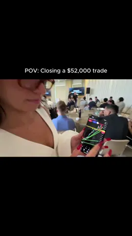 Another clip from when I closed my biggest trade ever while at an Iman Gadzhi event! Still can't believe this happened while I was here! Follow @tori.trades for more 💜