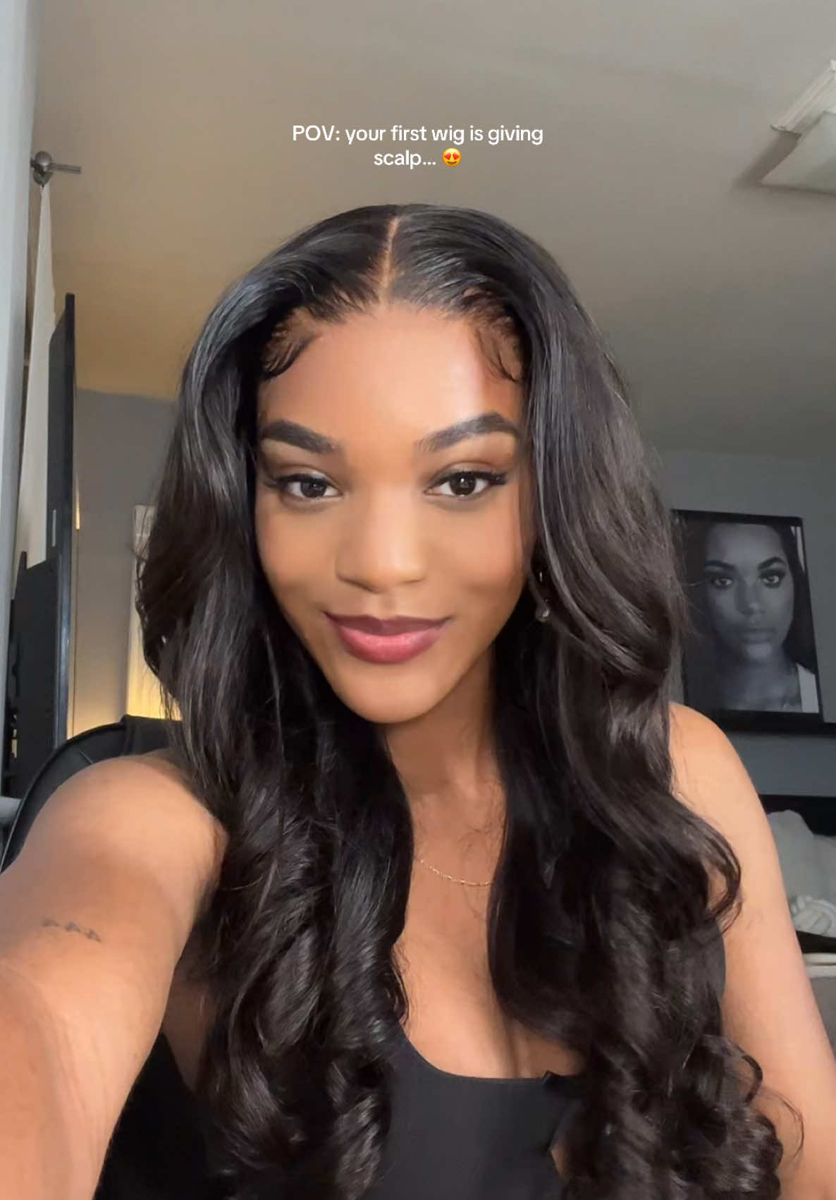 I’m surprised this came out cute but so much work lol idk how yall do this so fast everyday 😭 #wiginstall  #blackgirltiktok #hairtutorial #blackgirlhairstyles #njinfluencer #hairstyle 