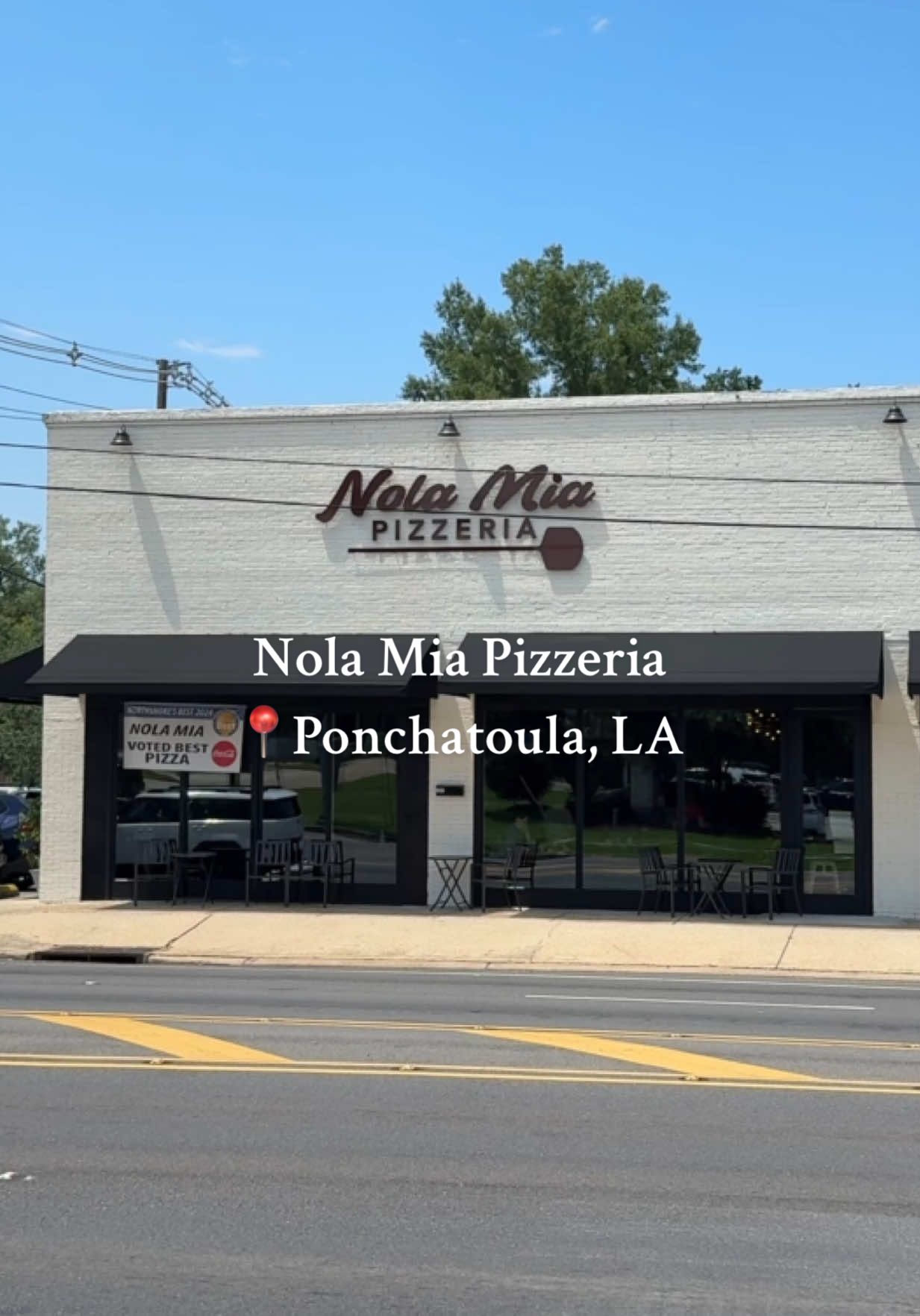 Just found my favorite pizza spot in Louisiana!! It’s a MUST try if you’re in the area. 🍕 Service, food, and location were all 10/10!!  #LouisianaEats #NolaEats #PonchatoulaEats #LouisianaFoodie #EatLocalLA #NolaFood #hammondlouisiana 