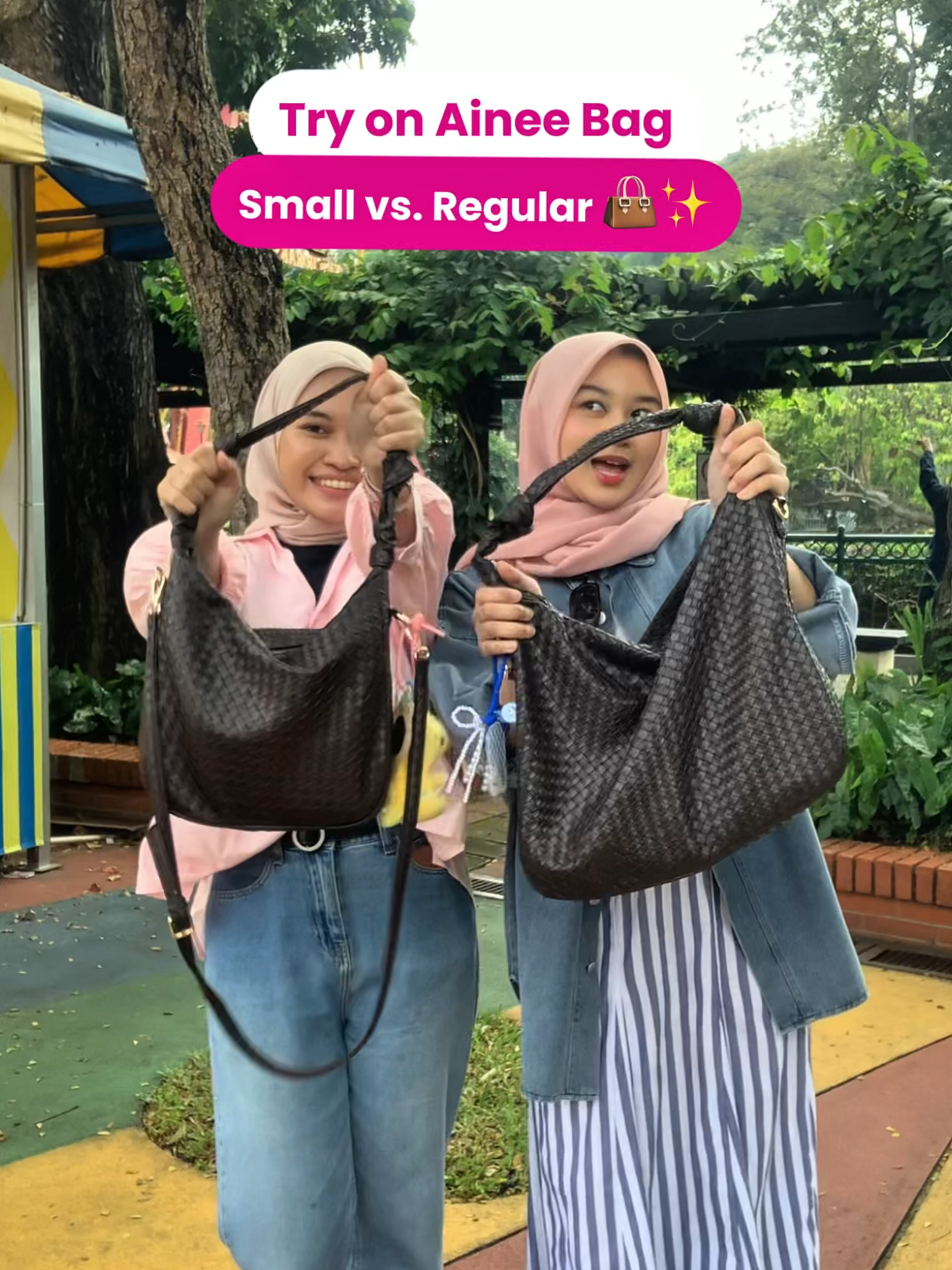 Kalian tim yang mana nih? Ainee Regular atau Ainee Small? 👀✨ Komen dibawah dong Sofers! #SophieMartin #BeliLokal #RekomendasiTas #Newcollection
