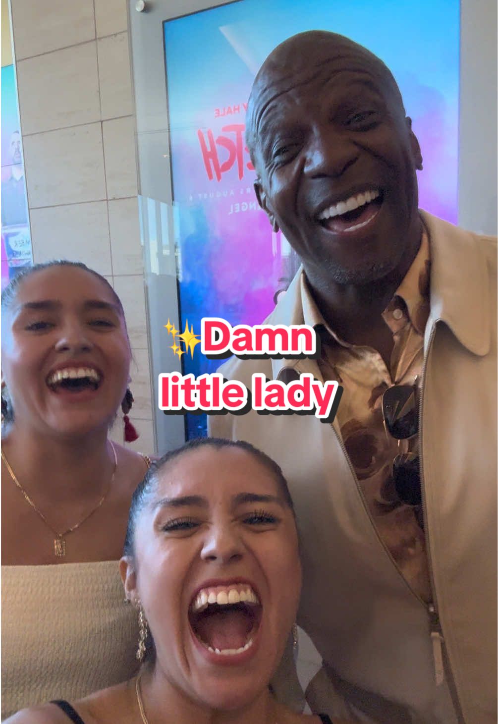 He’s probably so over that phrase but we had to 😩 #terrycrews #terry #damnlittleladyyousurecanputitaway #whitechicks #chocolate #darkchocolate #latrell @Terry Crews 