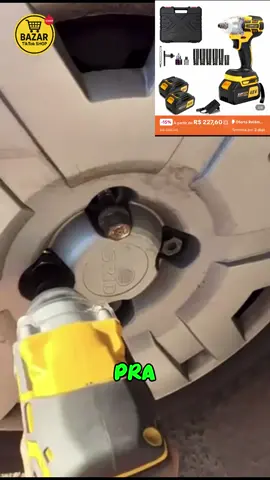Promo do Mês Parafusadeira Furadeira e Chave De Impacto Sem Fio 48v 2 Baterias Bivolt Brushless. #fyp #parafusadeira #facavocemesmo #tiktokshop #chavedeimpacto 