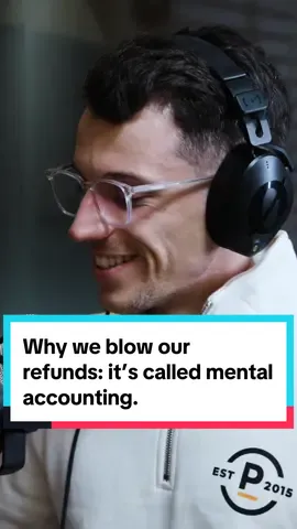 Your brain wants to treat tax refunds like free money. But free money disappears fast. Plan BEFORE it hits your account. 💡 #MoneyPsychology #PlanYourRefund