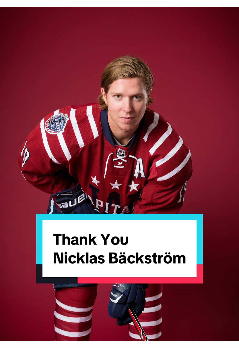 Nicklas Backstrom, thank you for everything you did for the Washington Capitals and everything you did for us as NHL fans…#NHL ##washington##capitals##nicklasbackstrom##fyp