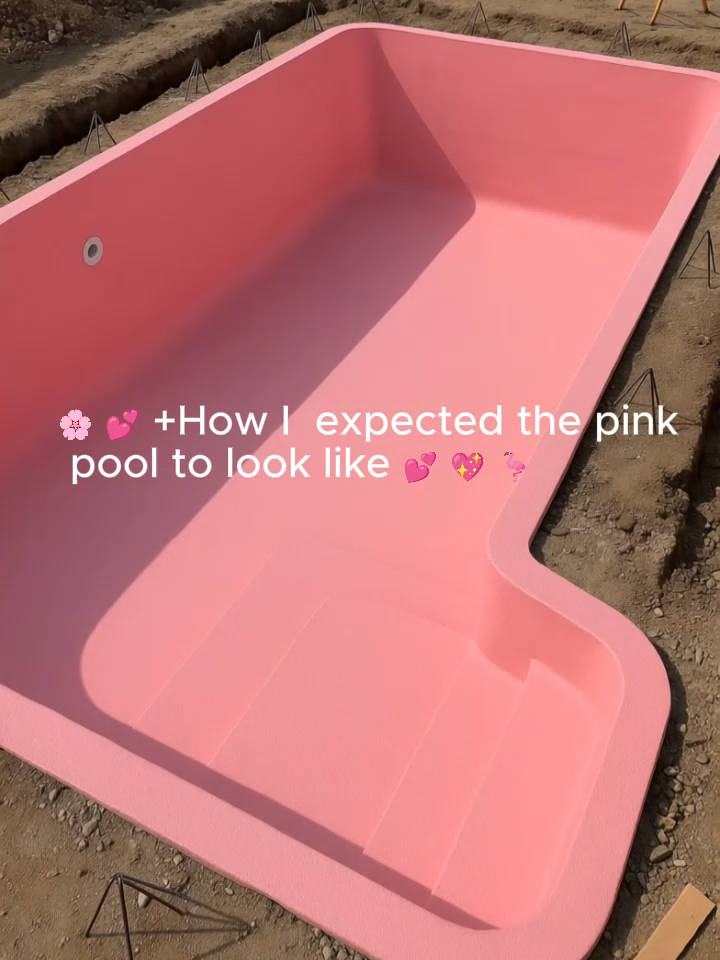 what do you think ? 💖💞💕🌸 #novapoolplastering #nova #pinkpool #satisfying #beforeandafter #backyardvibes #summervibes #plastering #pebble #pinkaesthetic #pink#FYP #fypシ#pinkpool #fypシ #funny #fyppp #fyp