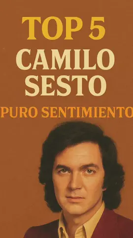 TOP 5 BALADAS DE CAMILO SESTO #balada #camilosesto #camilosestosuperstar #top5 #musica #buenamuisca #videoviral #baladas 