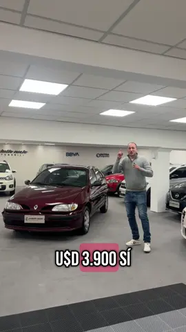 📲099-232-113 📲 Renault MEGANE RT FULL 2.0cc MT año 1997 U$S 3.900.- precio NO negociable  OFERTA! No Permuto/No financiación a sola firma SOLO por banco  Toda la documentación al día y en regla. Nafta 2.000cc • Dirección Hidráulica • Aire Acondicionado • Transmisión manual de 5 velocidades • 5 puertas • Cristales eléctricos • Asiento trasero rebatible  Rendimiento: En ciudad 10km x lt / En Ruta 12km x lt Valor estimado de la patente: $ 9.900.-  Financiación Bancaria: BBVA  100% de la unidad hasta 60 cuotas en UI  Requisitos: 3 últimos recibos de sueldo, constancia de domicilio, CI, no estar en el clearing, antigüedad 6 meses. ————————————- Petutto Nieto Automobili #renault #megane #PetuttoNieto #AutosUsados #FinanciaciónFácil #OfertasEspeciales #FinanciaciónDisponible 