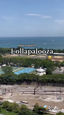 South Loop is the best neighborhood to live in during lollapalooza! Would you want to walk to the festival or watch from home? 🤔 #chicago #apartment #lollapalooza #realestate #views #chicagotiktok #fyp 
