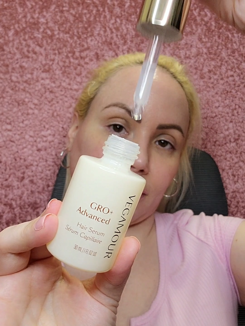 Vegamour Gro + Advanced Hair Serum #Vegamour #hairserum  #vegamourhairserum  #vegamourgroadvancedserum  #groadvancedserum #hairloss #vegamourhair @VEGAMOUR #hairshedding 