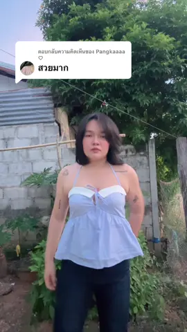 ตอบกลับ @Pangkaaaa ♡ เสื้อสายเดี่ยวสาวิวบ เสื้อสายเดี่ยว #แฟชั่นสาวอวบอ้วน #สาวอวบแต่งตัว #สายเดี่ยวสาวอวบ 
