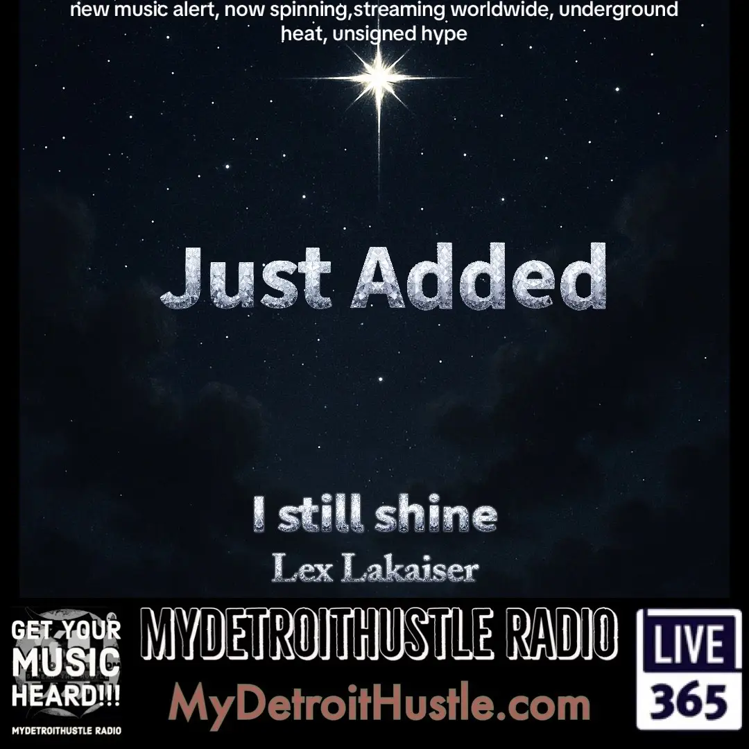 New Music Alert, Lex Lakaiser’s “Still I Shine” is now spinning  and  streaming worldwide on MyDetroitHustle Radio, home of the world’s hottest underground, independent and unsigned hip hop.  Check out this and other underground heat here: https://live365.com/station/MyDetroitHustle-Radio-a87112  @lex_splashbrothaz##StillIShine #LexLakaiser #NowSpinning #MyDetroitHustleRadio #UndergroundHipHop          
