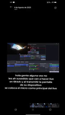 problema con el micro en tiktok studio al transmitir pantalla del celular #tutorial #solucion #tiktokstudio #paratiiiiiiiiiiiiiiiiiiiiiiiiiiiiiii 