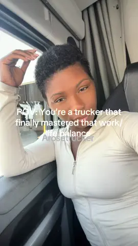 After 4 years of trucking, best advice I’ll give you is get out the truck sometimes  #truckher #fyp #truckerrose #nowaist #femaletrucker #truckdrivers #trucktok #truckertok #truckdrivers 