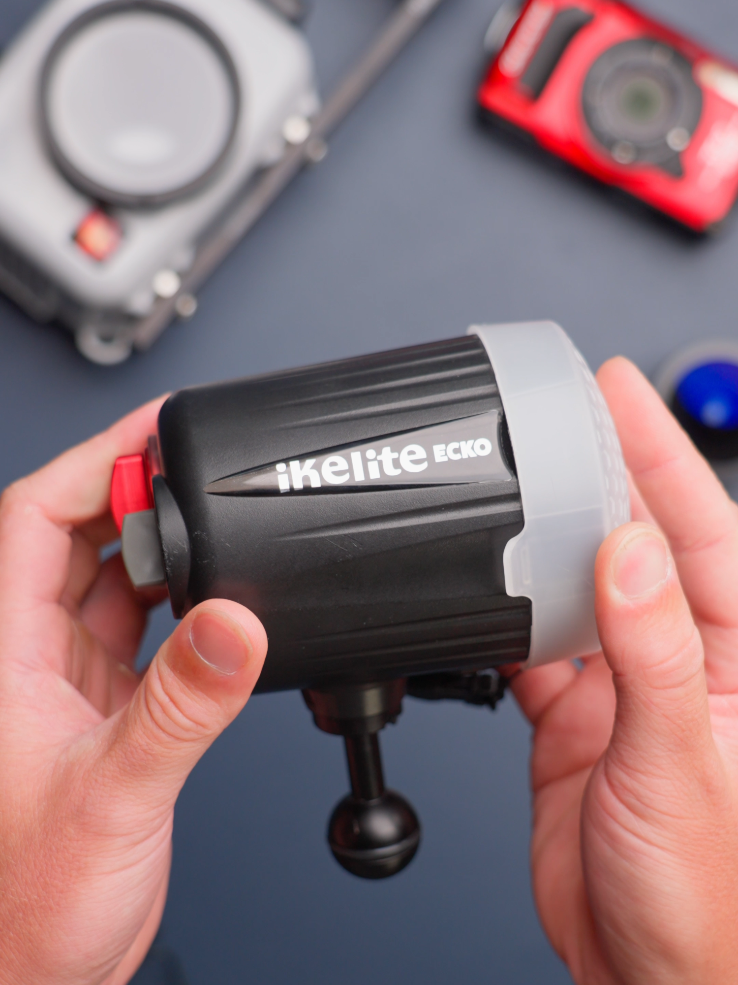 Compact. Powerful. Delightful. Dive into better photos with the Ecko Strobe: link in bio 💡 #underwaterphotography #ikelite #strobe