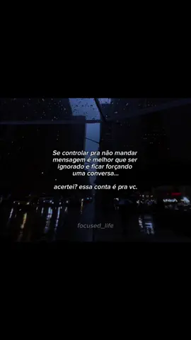 se controlar para não mandar mensagem...#reflexion #creatorsearchinsights 