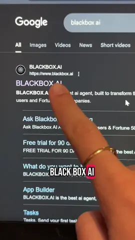 CONOCES ESTA IA??? SE LLAMA BLACKBOX🤖💻 #ia #chatgpt #ai #inteligenciaartificial #technology 