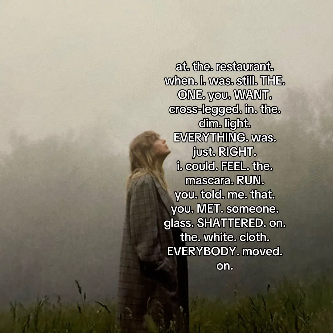 i’m still at the restaurant #taylorswift #rightwhereyouleftme #evermore #evermoretaylorswift 