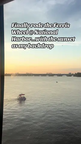 #mrgoodvibes_stx #nationalharbor #ferriswheel #sunset 