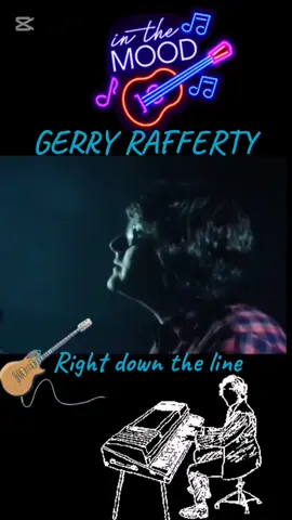 Gerry rafferty _Right down the line #foryou🎸🎷 #BESTMUSIC #musiclive #BestFriends #🎼🎼💯💯🎧🎧 #explore #france #gerryrafferty 