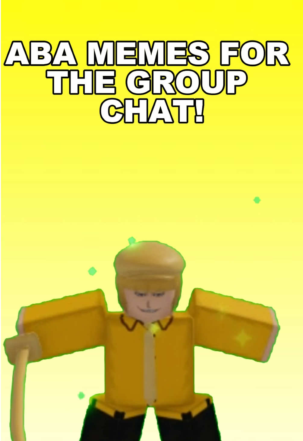 make sure to send these to the gc 😅 #aba #animebattlearena #roblox #fyp #meme #satire 