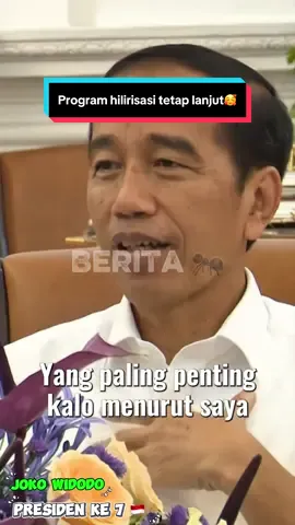 Bapak jokowi pastikan program Hilirisasi tetap lanjut #promoseruweekend #beritasemut #tiktok #fyp #trending #jokowi #hilirisasi #Indonesia @gerindra @Gibran Rakabuming 