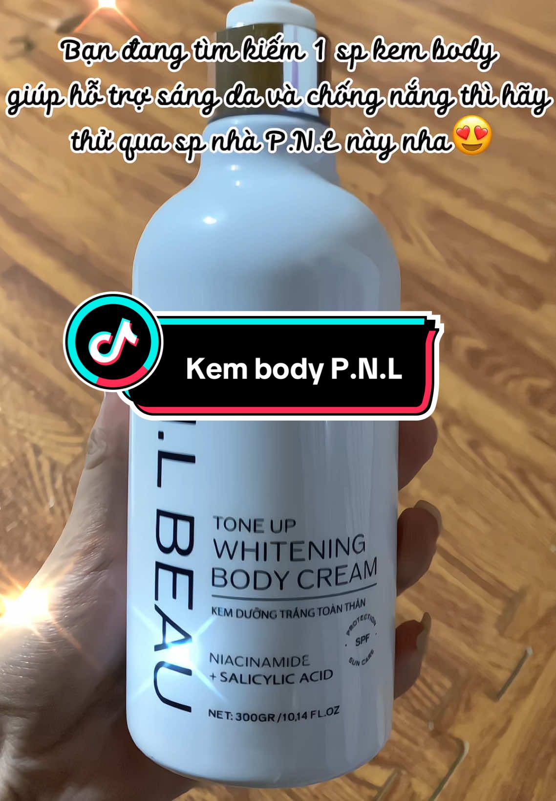 Kem body P.N.L hỗ trợ sáng da 😍#xuhuong #tiktok #capcut #phuongngocluyen #PNL 