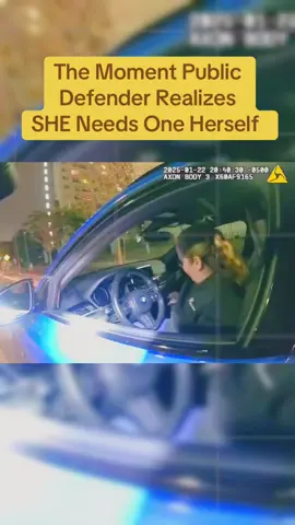 The Moment Public Defender Realizes SHE Needs One Herself #par18  #cops #usa #lawenforcementcommunity #bodycam 