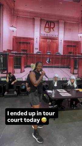now we know where AJR’s tour budget went 😂 (📸 - @Arnetta Johnson) #ajr #ajrbrothers #tour #music #fyp #foryoupage 