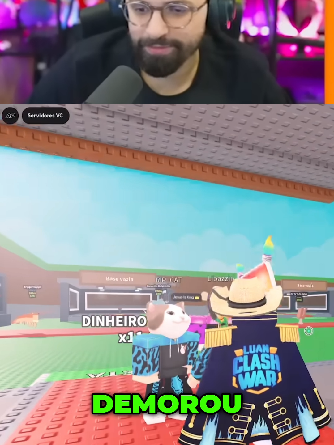 ACHADOS RAROS DE BRAINROTS #roblox #memesea #robloxedit #bloxfruits #robloxedit #roblox #gaming #gamingontiktok #foryou #gamingvideos #gamingmemes @luanclashwar #foryoupage❤❤ #fyp
