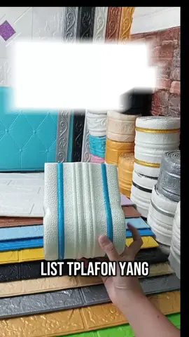 list plafon ukura panjang 230cm lebar 14cm #wallpaperdindingestetik #wallpaperlist #listplafon #wallpaper 